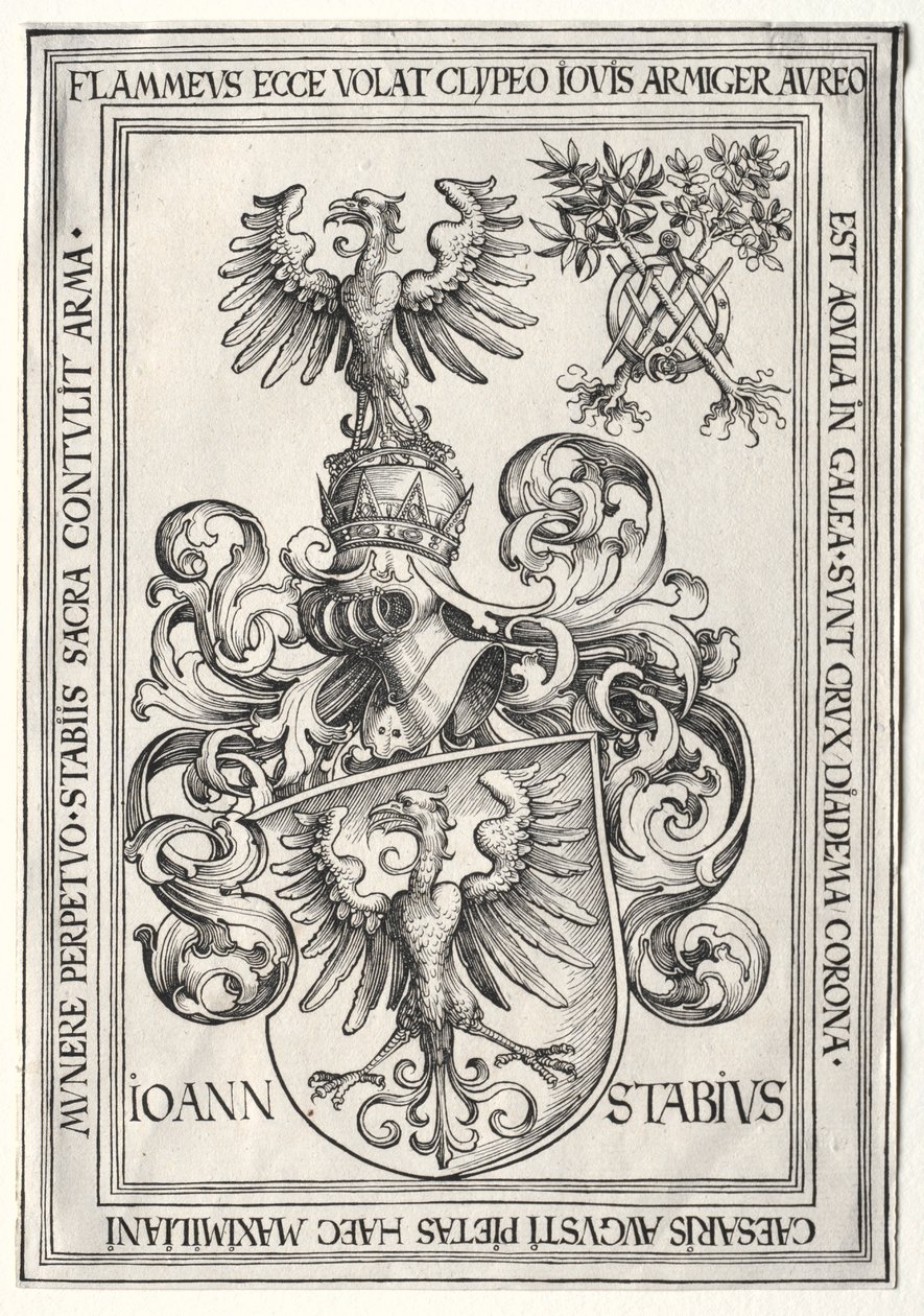 Blason de Johann Stabius - Wolf Traut