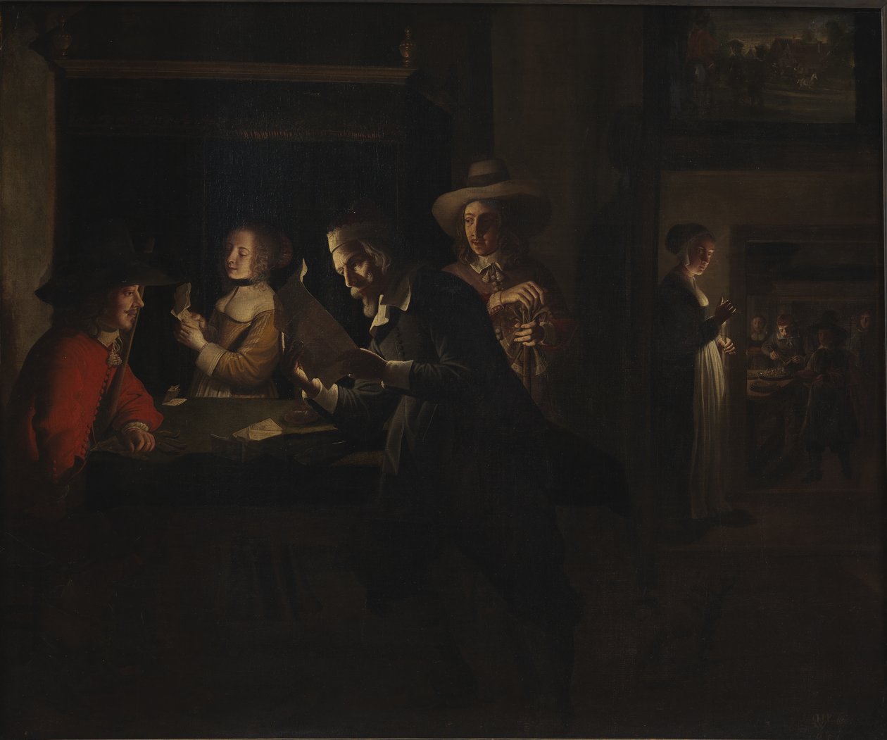 Intérieur du soir - Wolfgang Heimbach