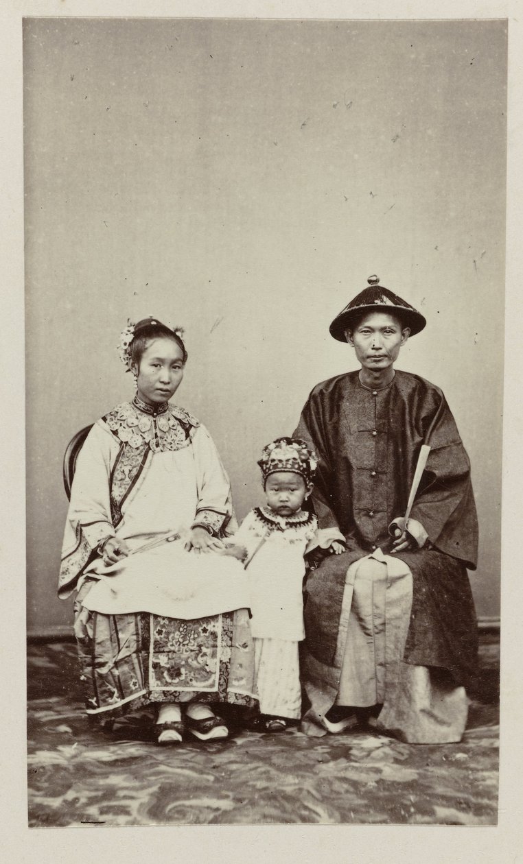 Couple chinois avec enfant - Woodbury and Page
