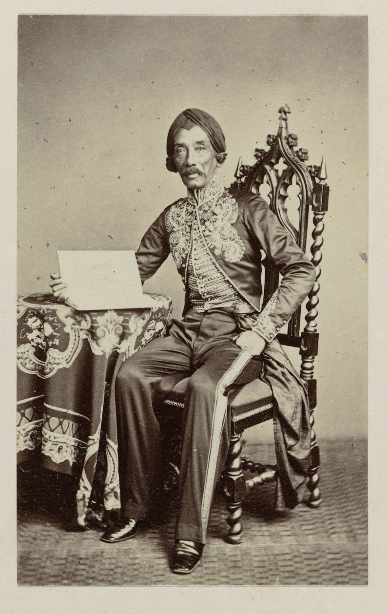 Le peintre Raden Saleh - Woodbury and Page