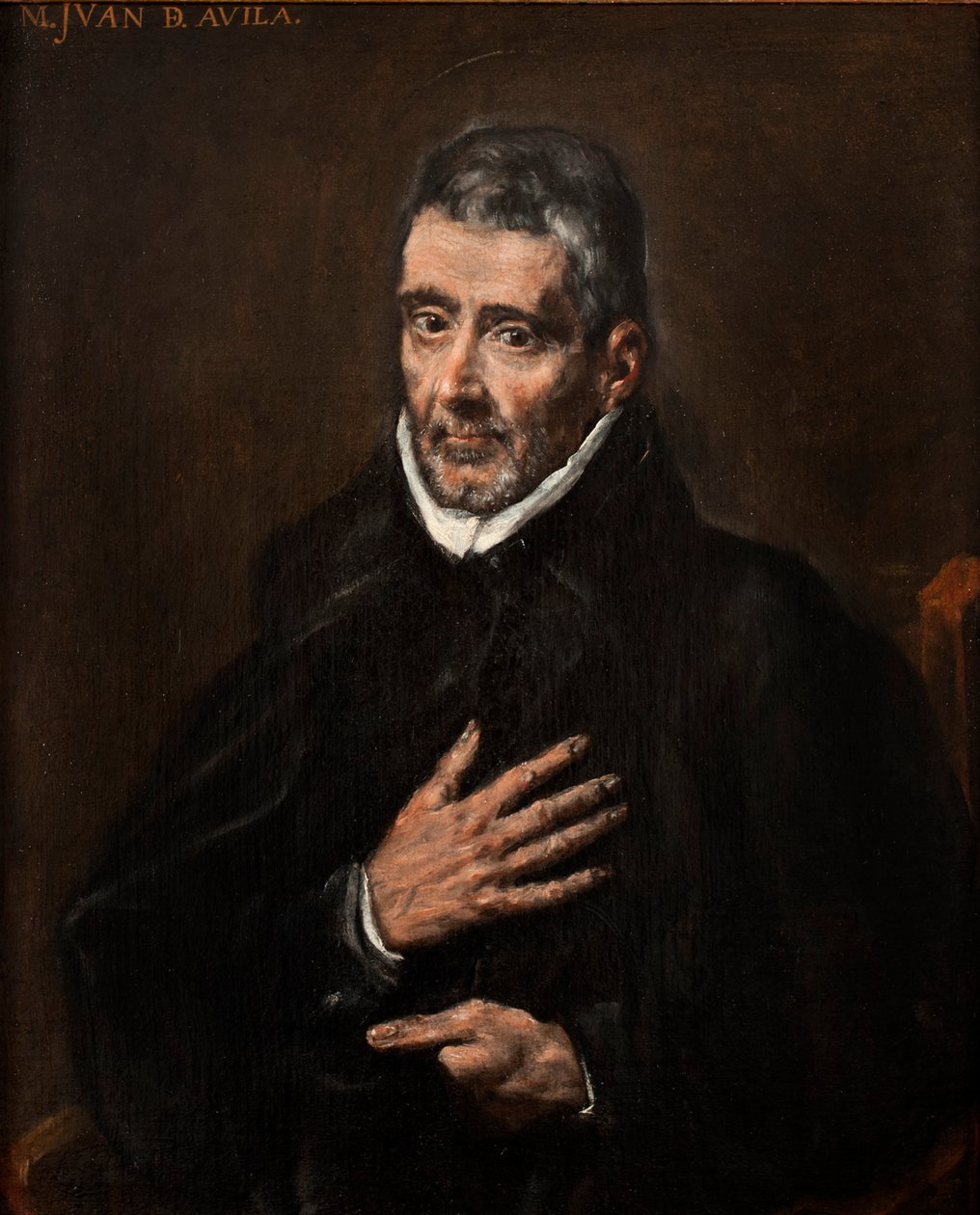 Portrait de Juan de Ávila - Workshop of El Greco
