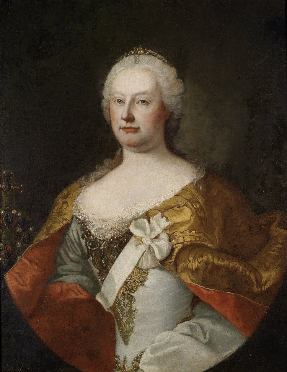 Portrait de Marie-Thérèse (1717-1780) - Workshop of Martin van Meytens