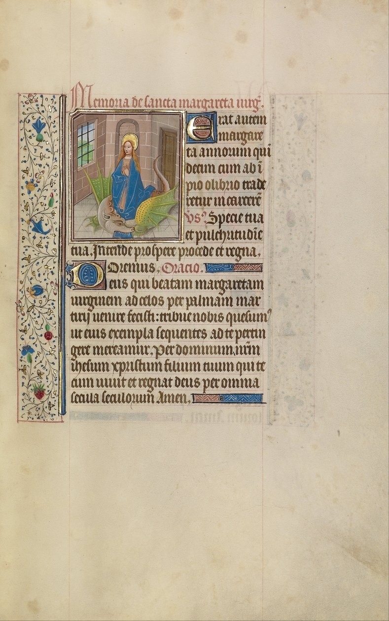 Sainte Marguerite - Workshop of Willem Vrelant