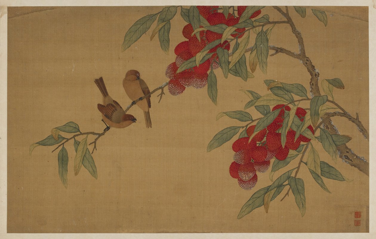 Oiseaux et fruits - Wu Zhang