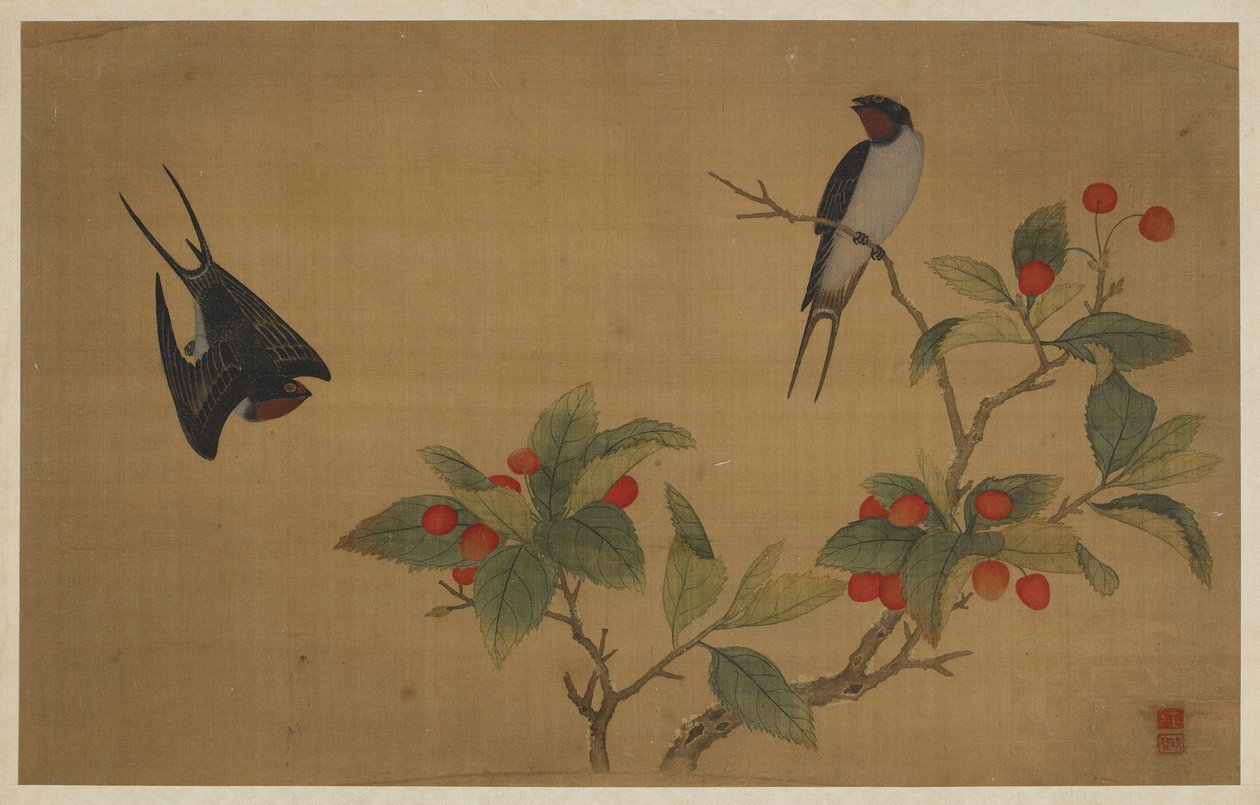 Oiseaux et fruits - Wu Zhang