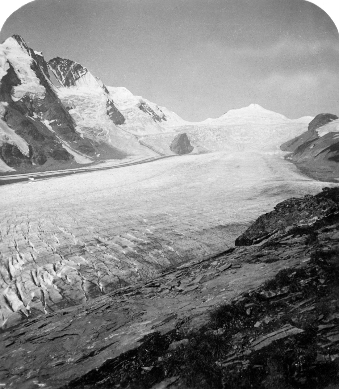 Grossglockner, Hohe Tauern, Autriche, vers 1900 - Wurthle and Sons