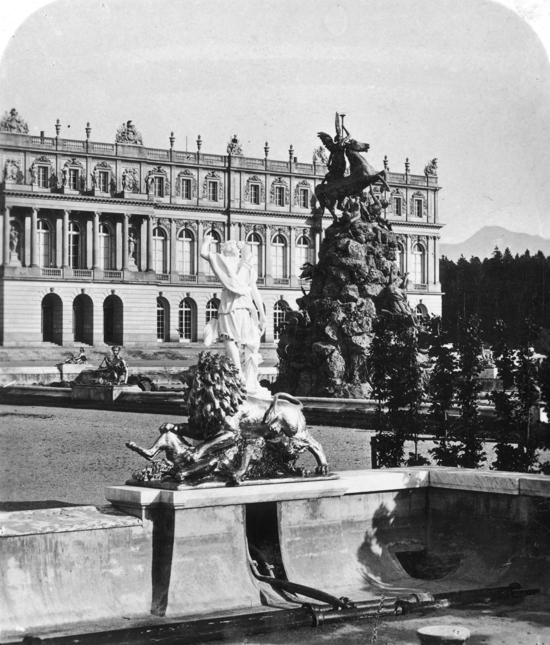 Palais de Herrenchiemsee, Bavière, Allemagne, c1900s - Wurthle and Sons