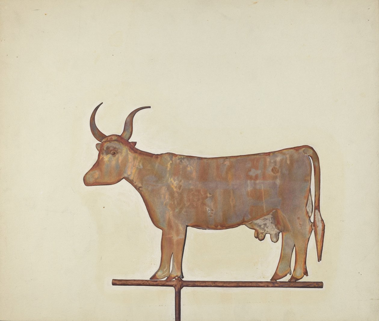 Girouette en forme de vache - Wynna Wright