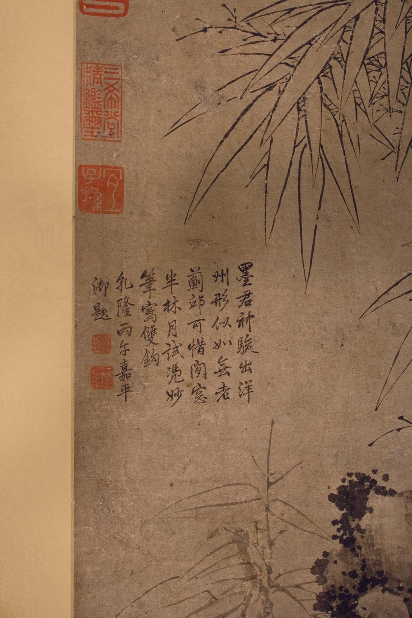 Bambou à double ligne (détail) - Xun Zhang