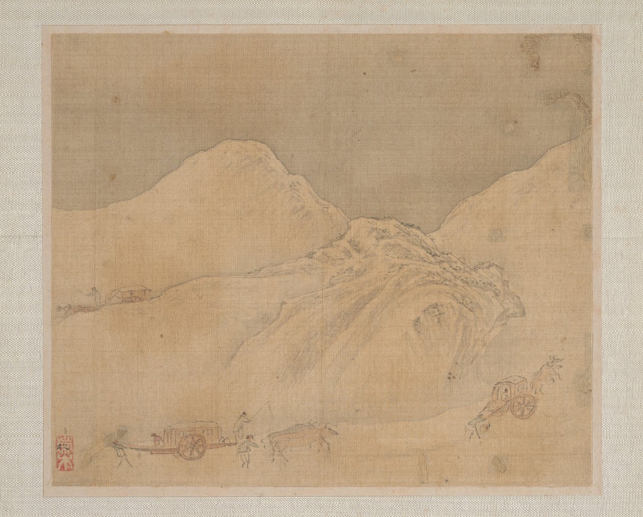 Paysages, daté de 1652 - Ye Xin