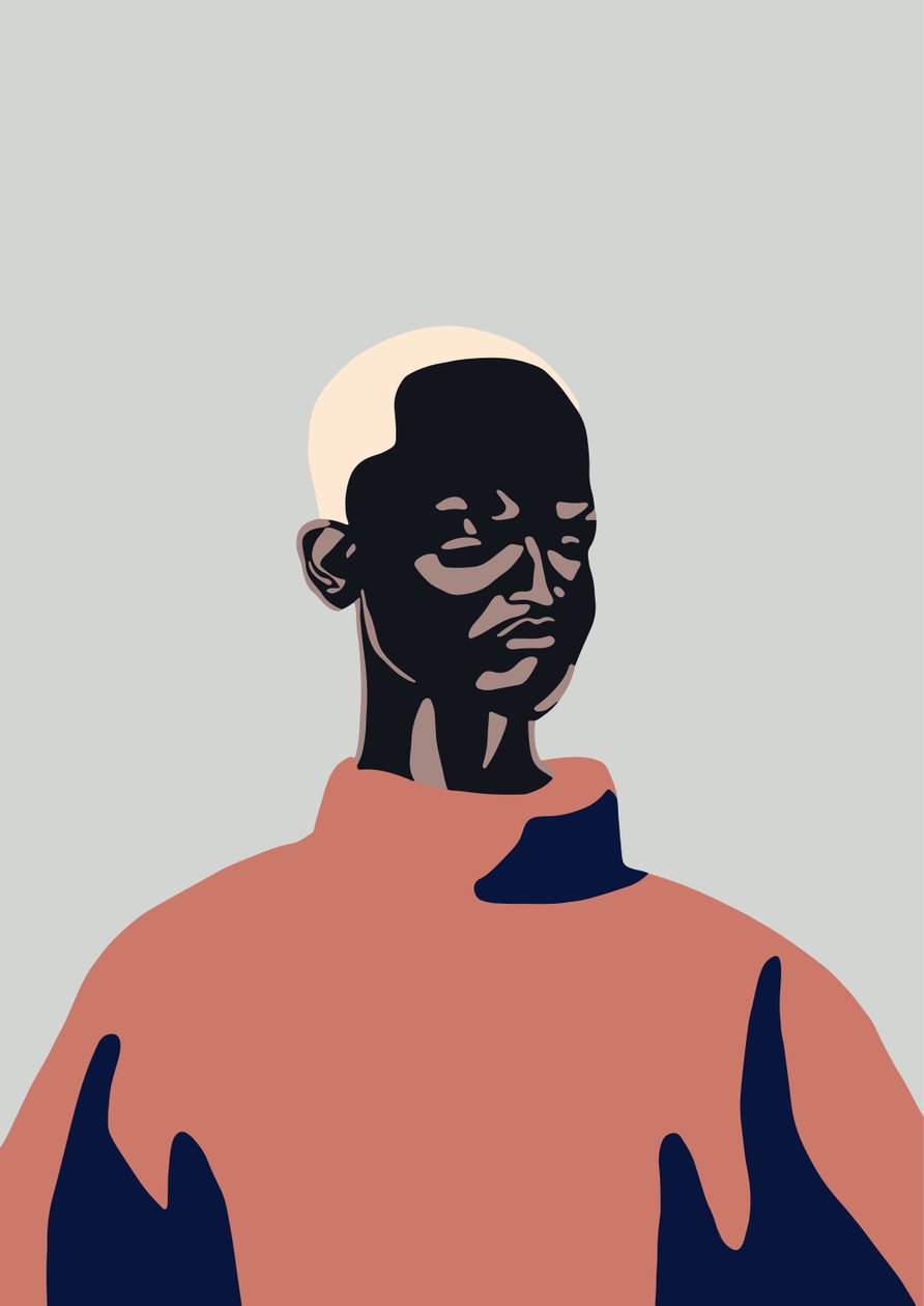 Portrait sans titre, 2016 - Yi Xiao Chen