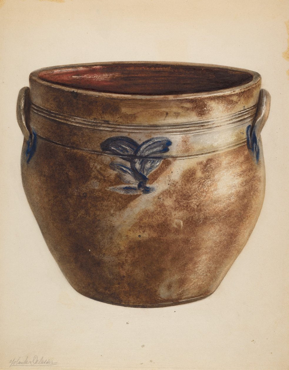 Cruche, vers 1937 - Yolande Delasser