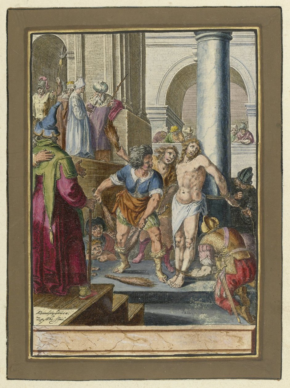Flagellation du Christ - Zacharias Dolendo
