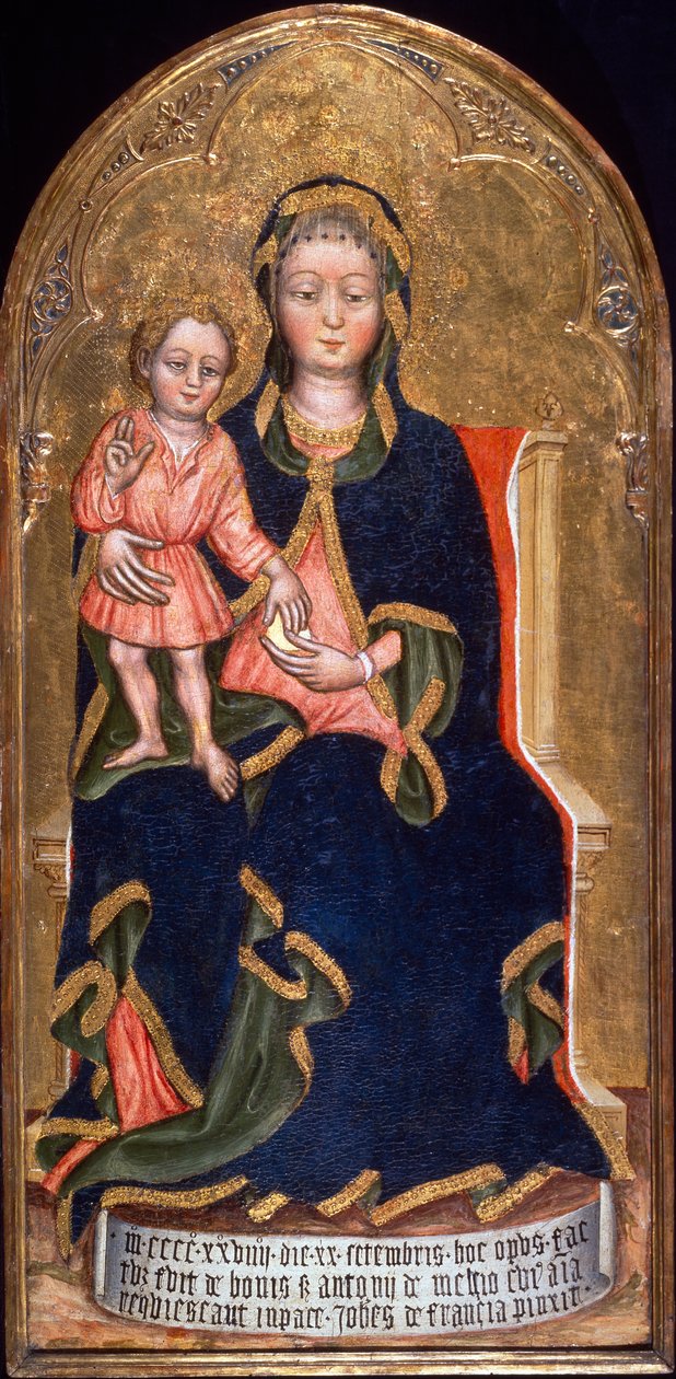 Madone et enfant - Zanino di Pietro