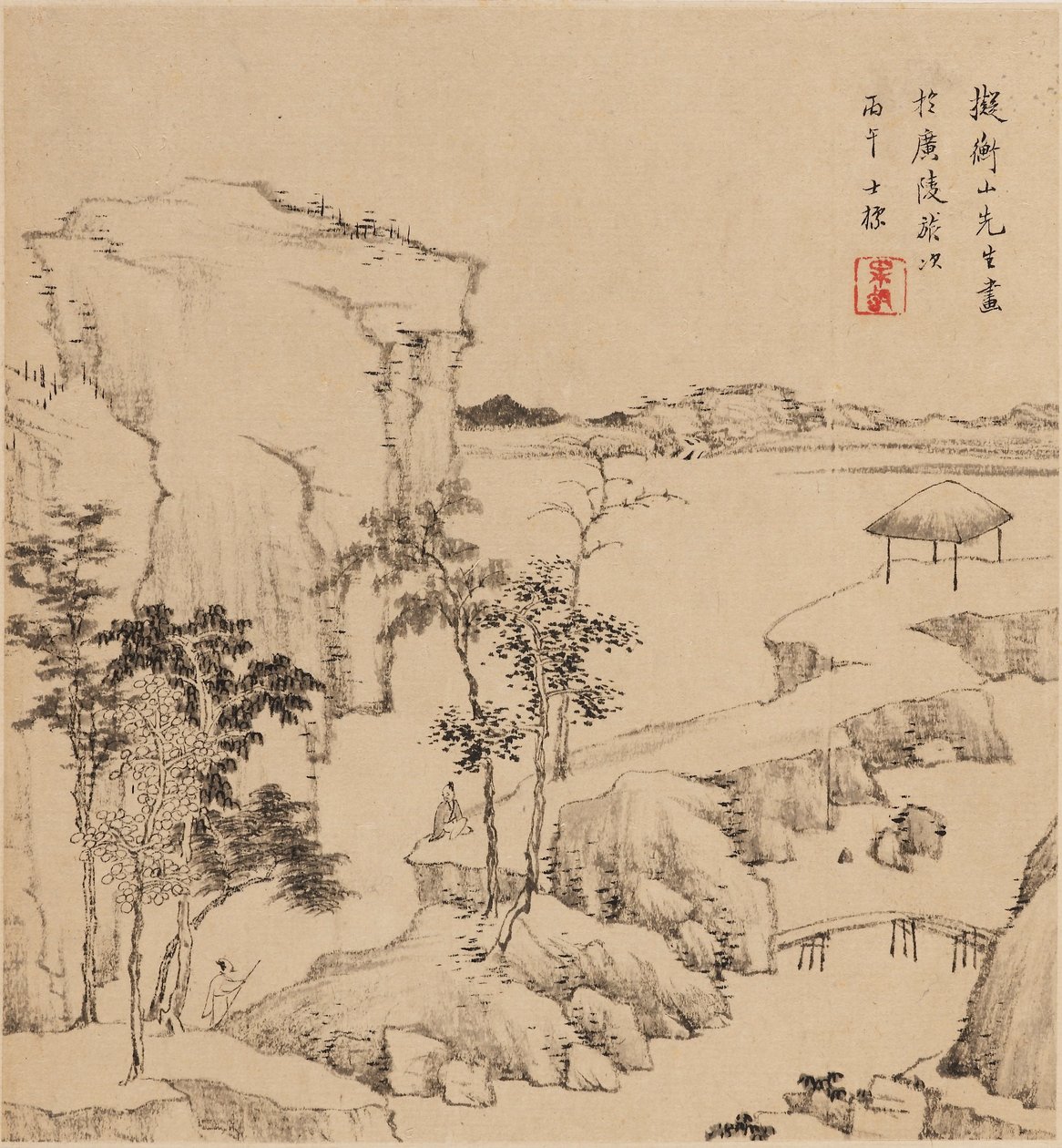 Paysage fluvial - Zha Shibiao
