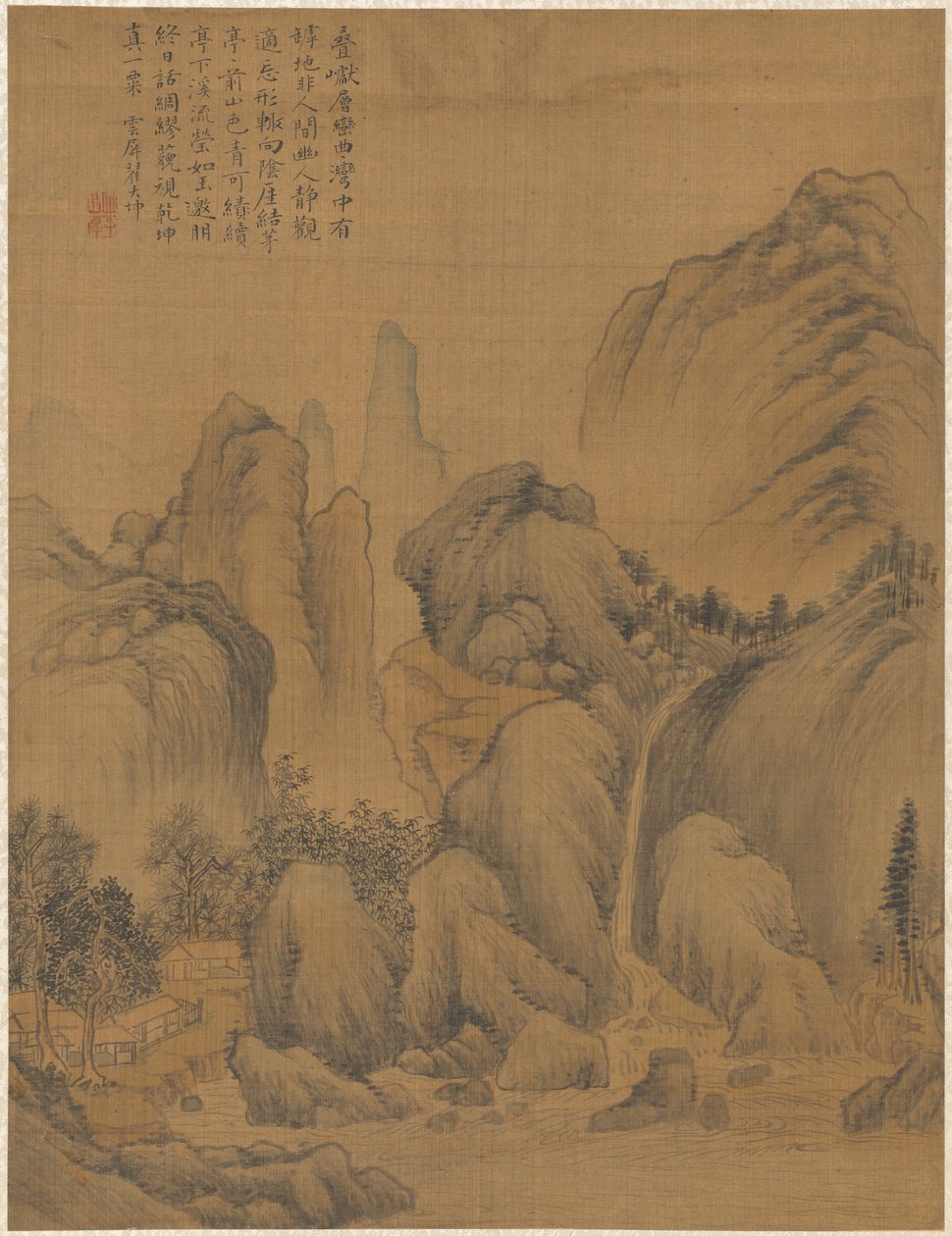Paysage, 1775 - Zhai Dakun