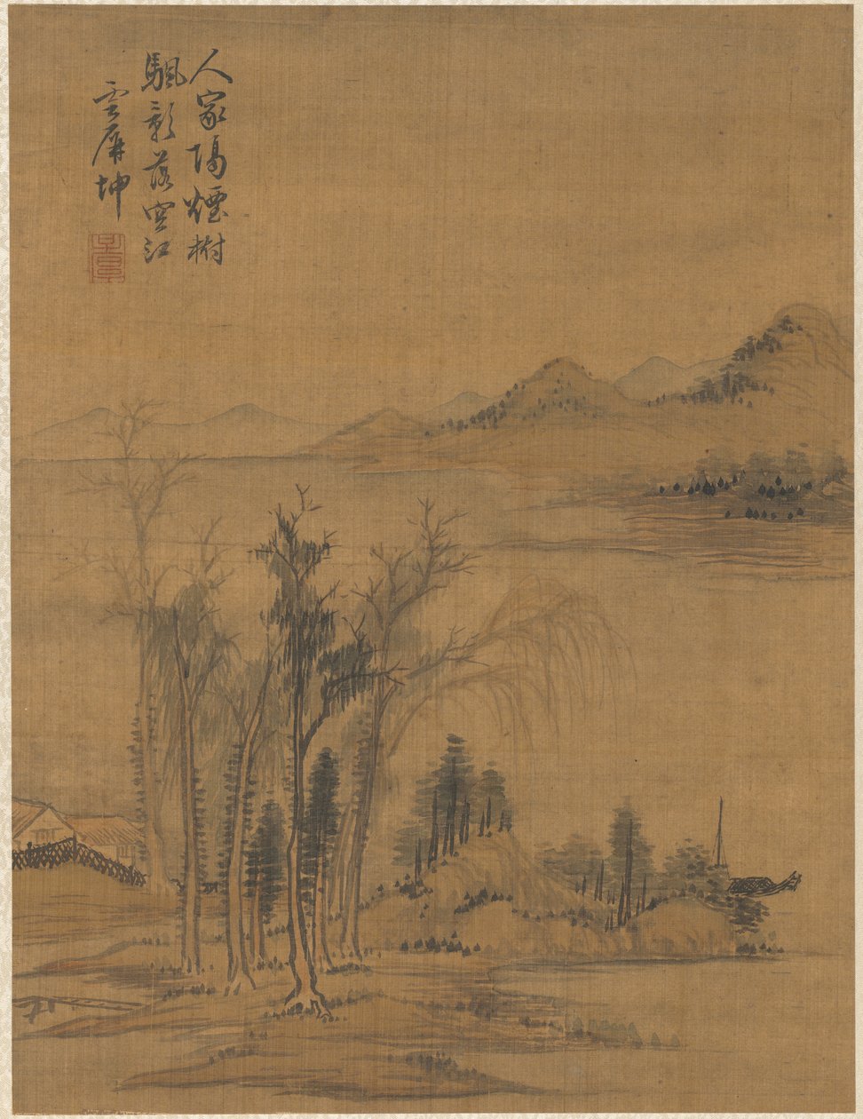 Paysage, 1775 - Zhai Dakun