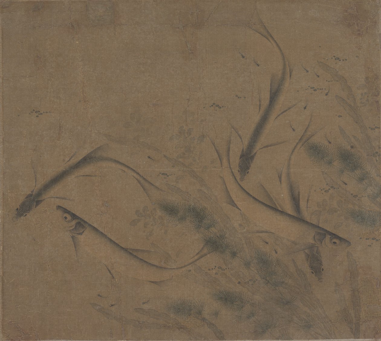 Poissons en jeu - Zhao Kexiong