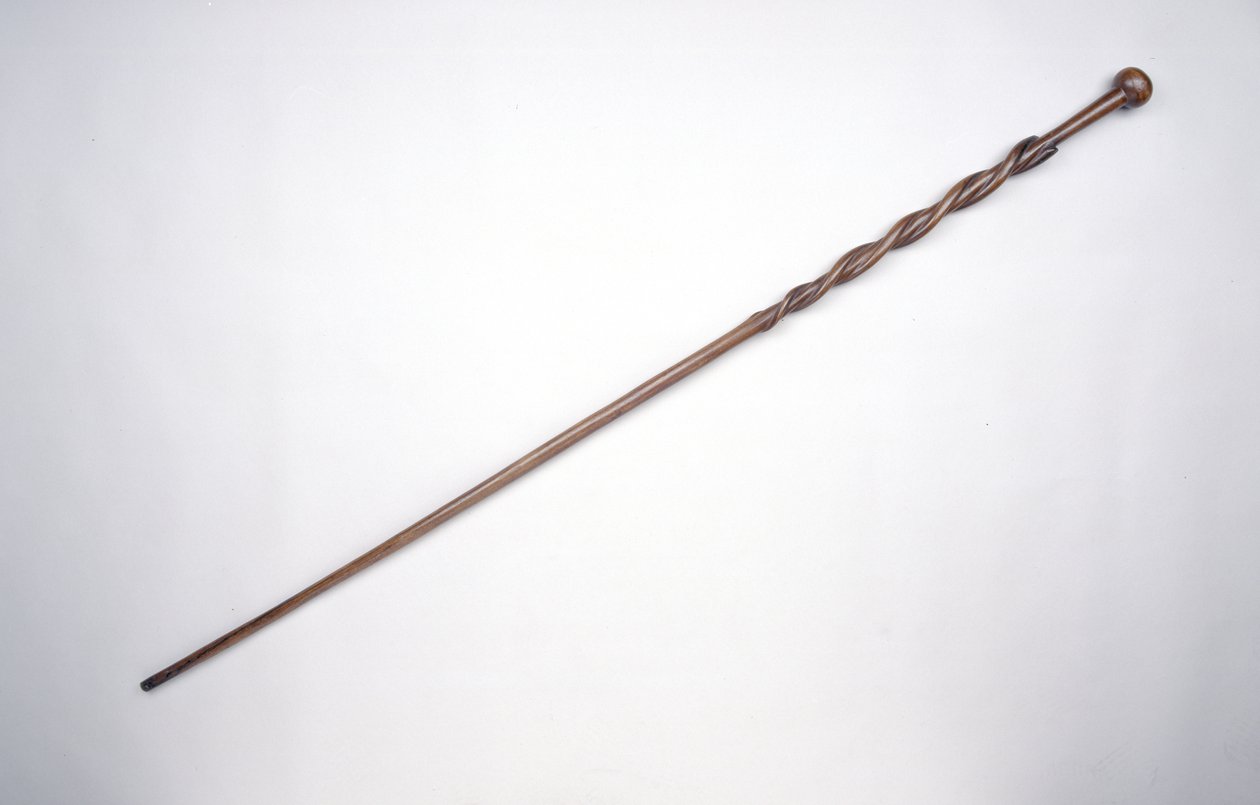 Canne de marche de Cetshwayo, roi des Zoulous - Zulu