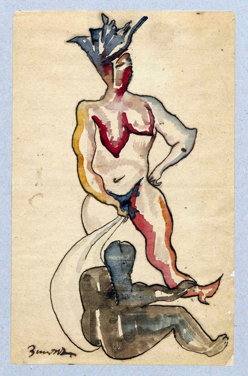 Composition figurative - Zygmunt Waliszewski