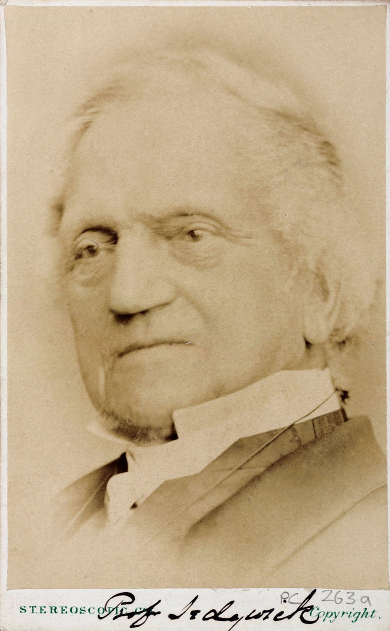 Adam Sedgwick, géologue anglais, vers 1860 - Ferdinand Georg Waldmuller