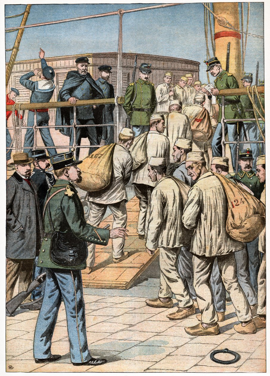 Bagne de Cayenne. 1904 (gravure) - . .
