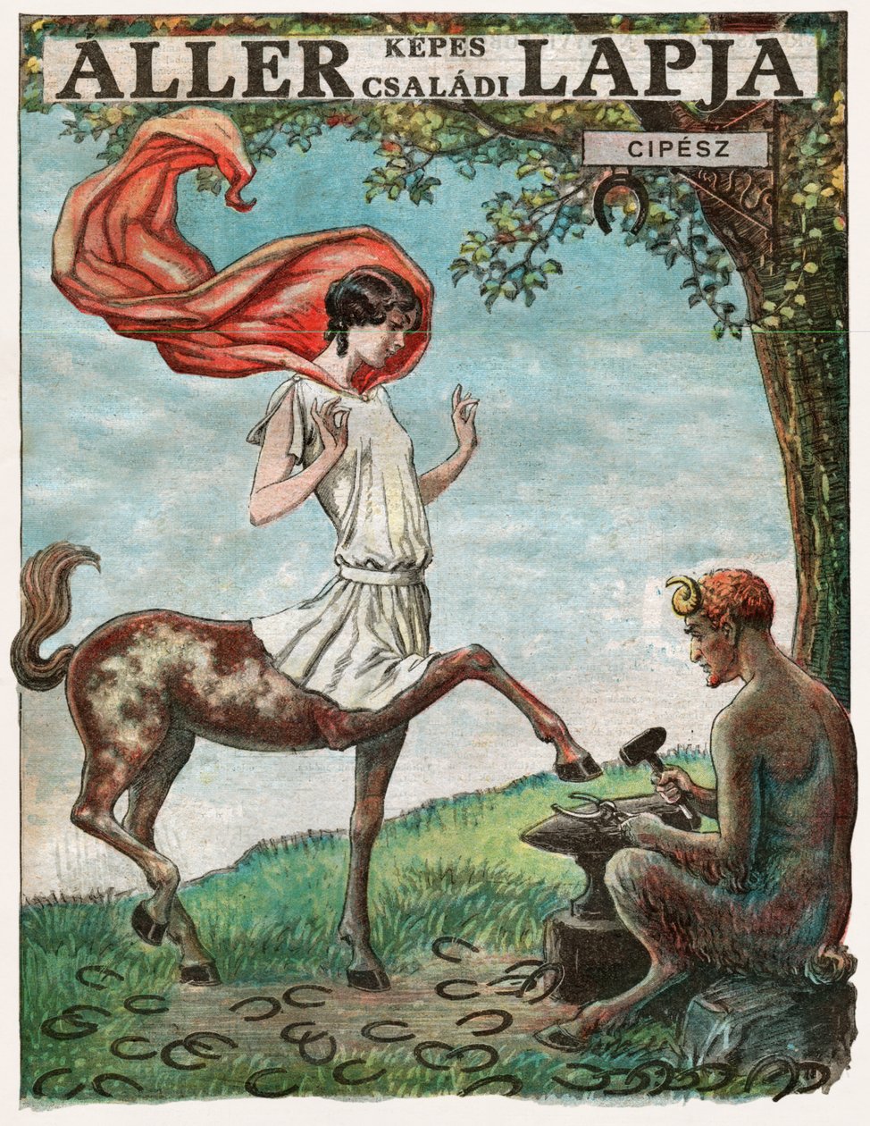 Femme centaure - . .