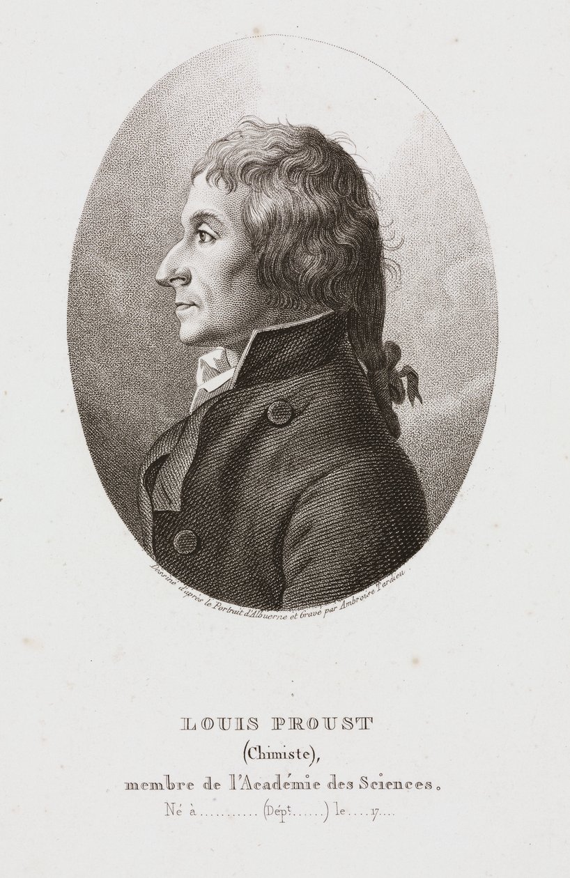Joseph Louis Proust, chimiste français, vers 1795 - Frederick (attr. to) Barnard