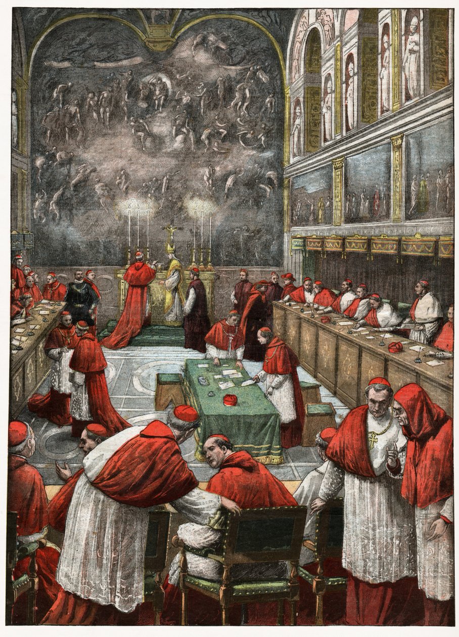 Conclave papal - . .