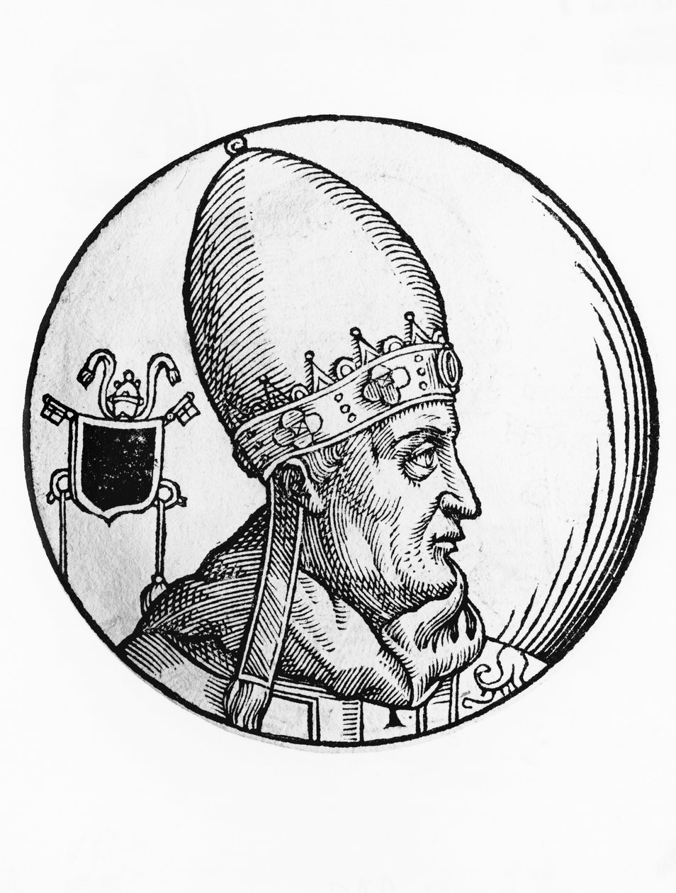 Portrait de Benoît IV (mort en 903) - William Walcutt