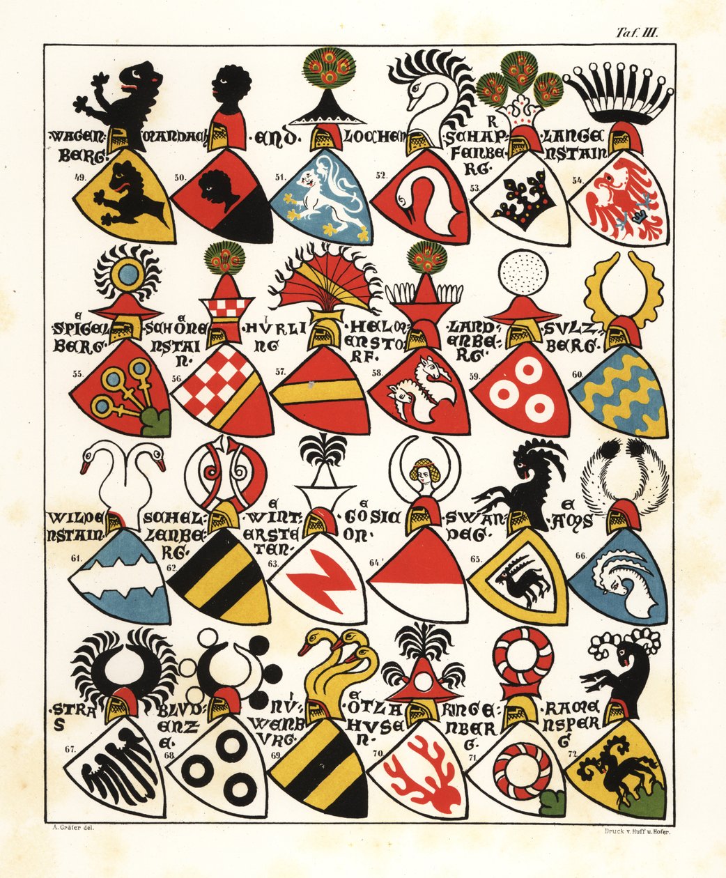 Armoiries suisses, vers 1346 - John Pardon