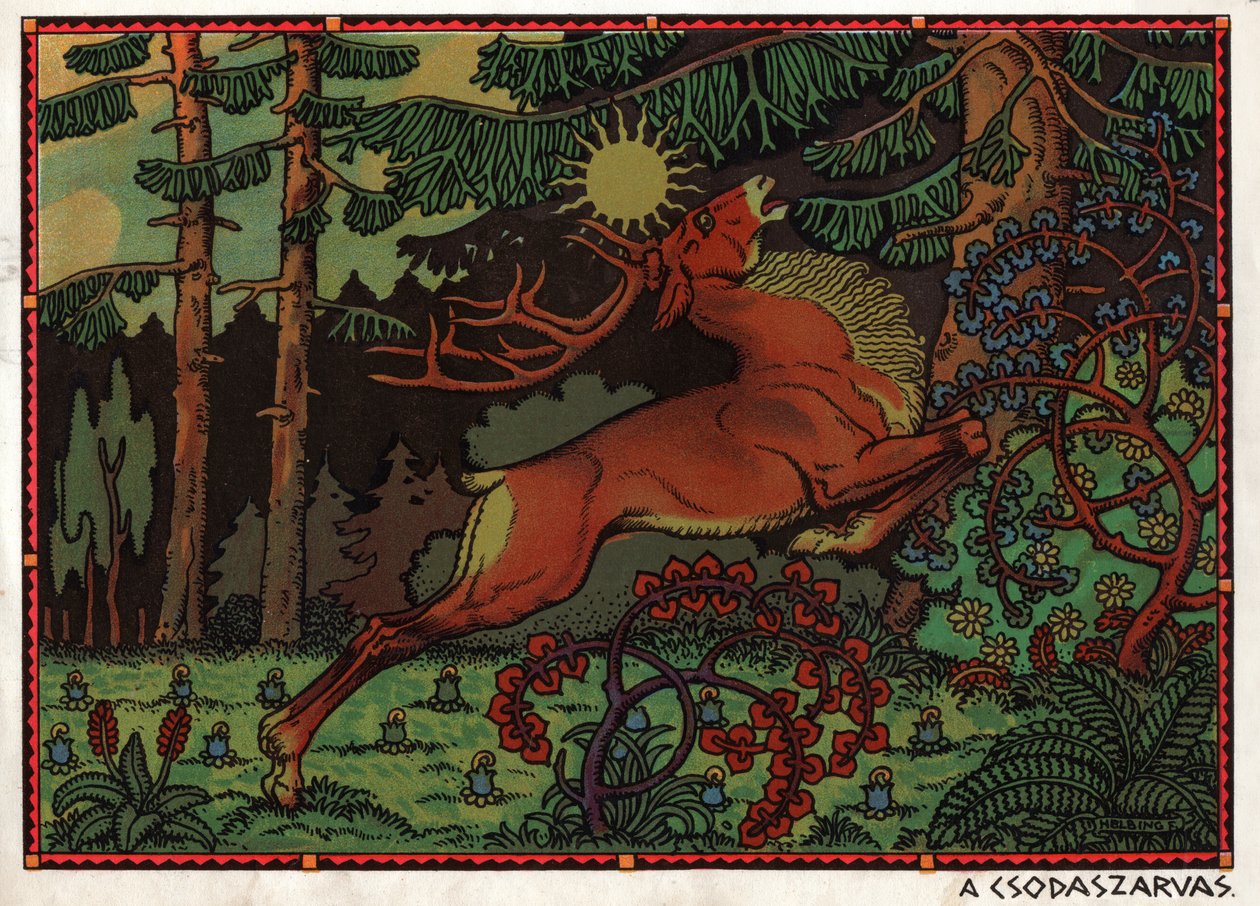Le cerf miraculeux - . .