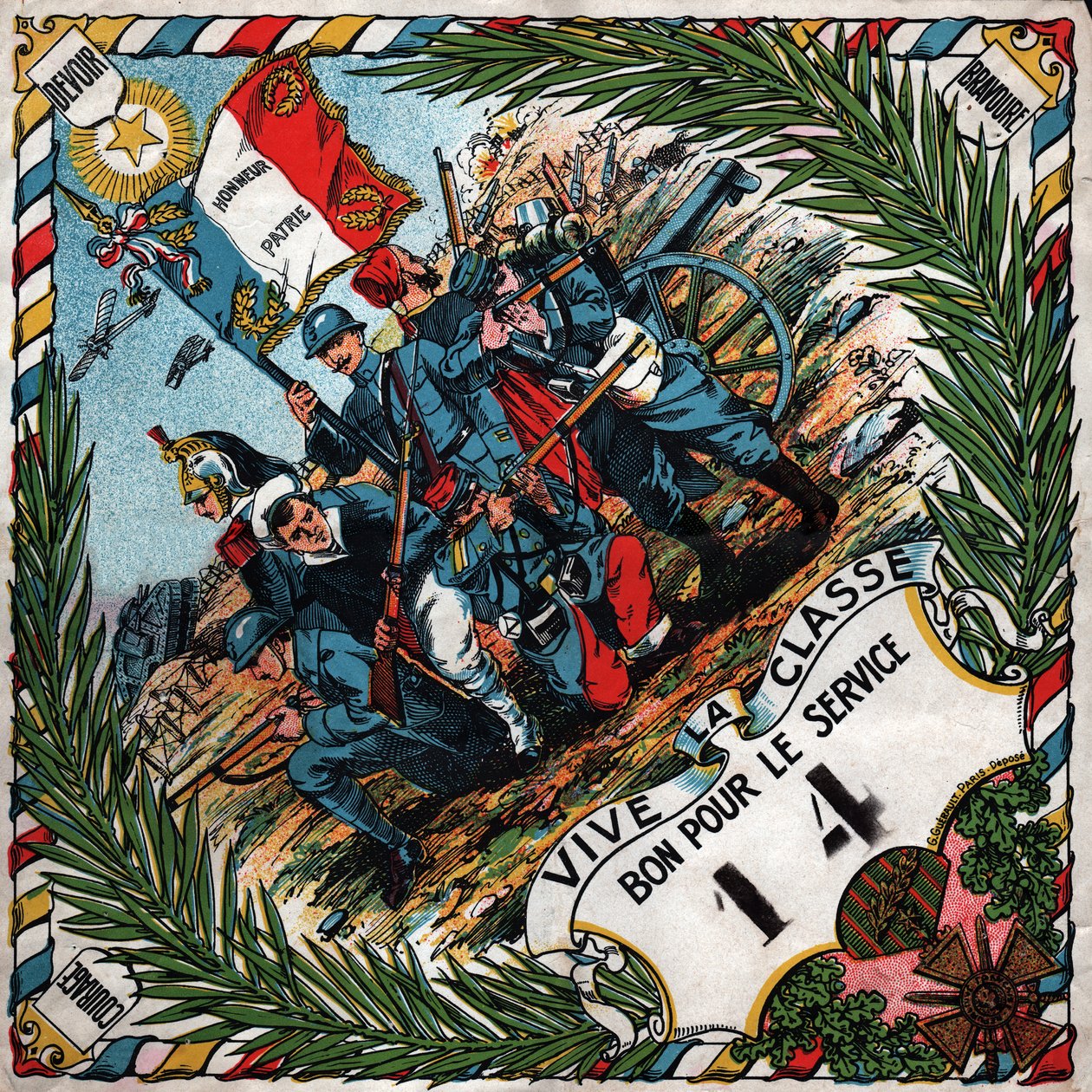 Vignette de conscription - Ferdinand Georg Waldmuller