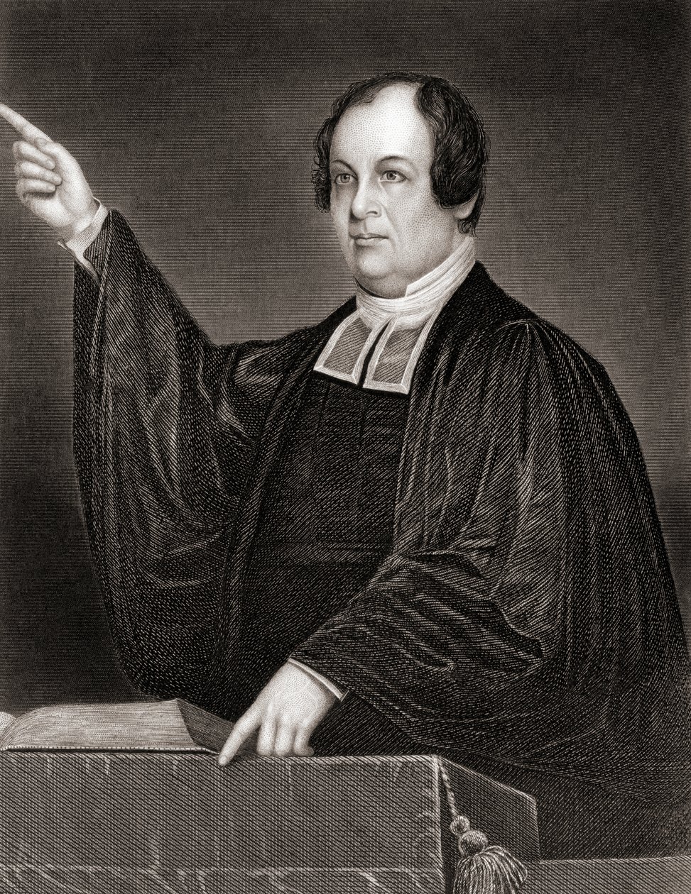 William Buell Sprague, portrait. W.B. Sprague. - . .