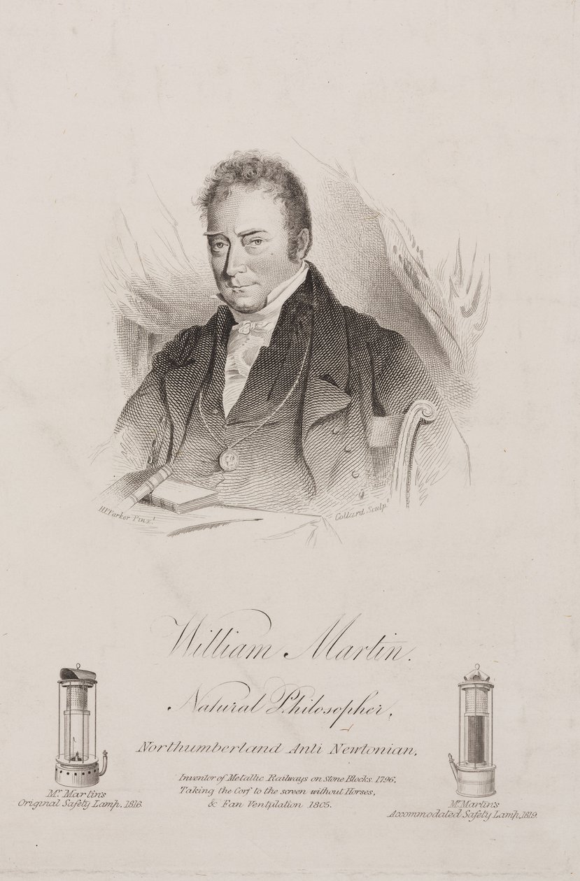 William Martin, poète et physicien anglais, vers 1820 - Frederick (attr. to) Barnard