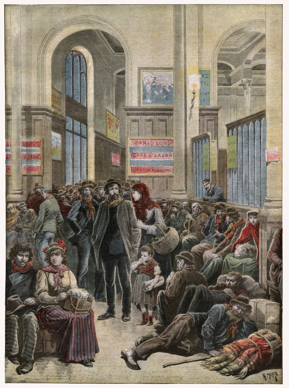 Migrants italiens - . .
