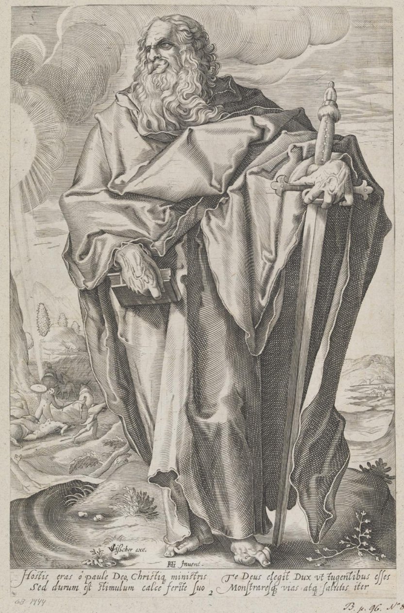 Saint Paul - after Hendrick Goltzius