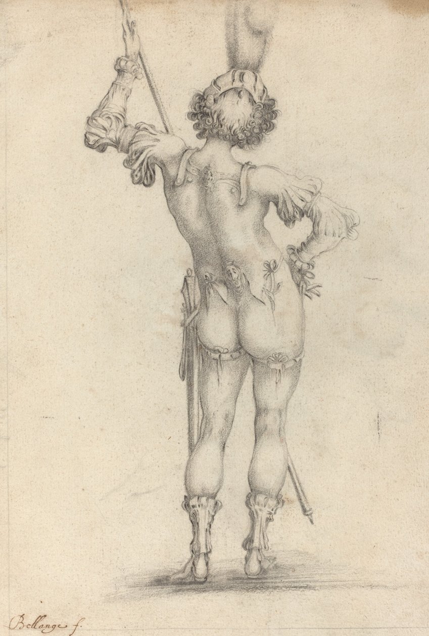 Figure debout [recto] - after Jacques Bellange