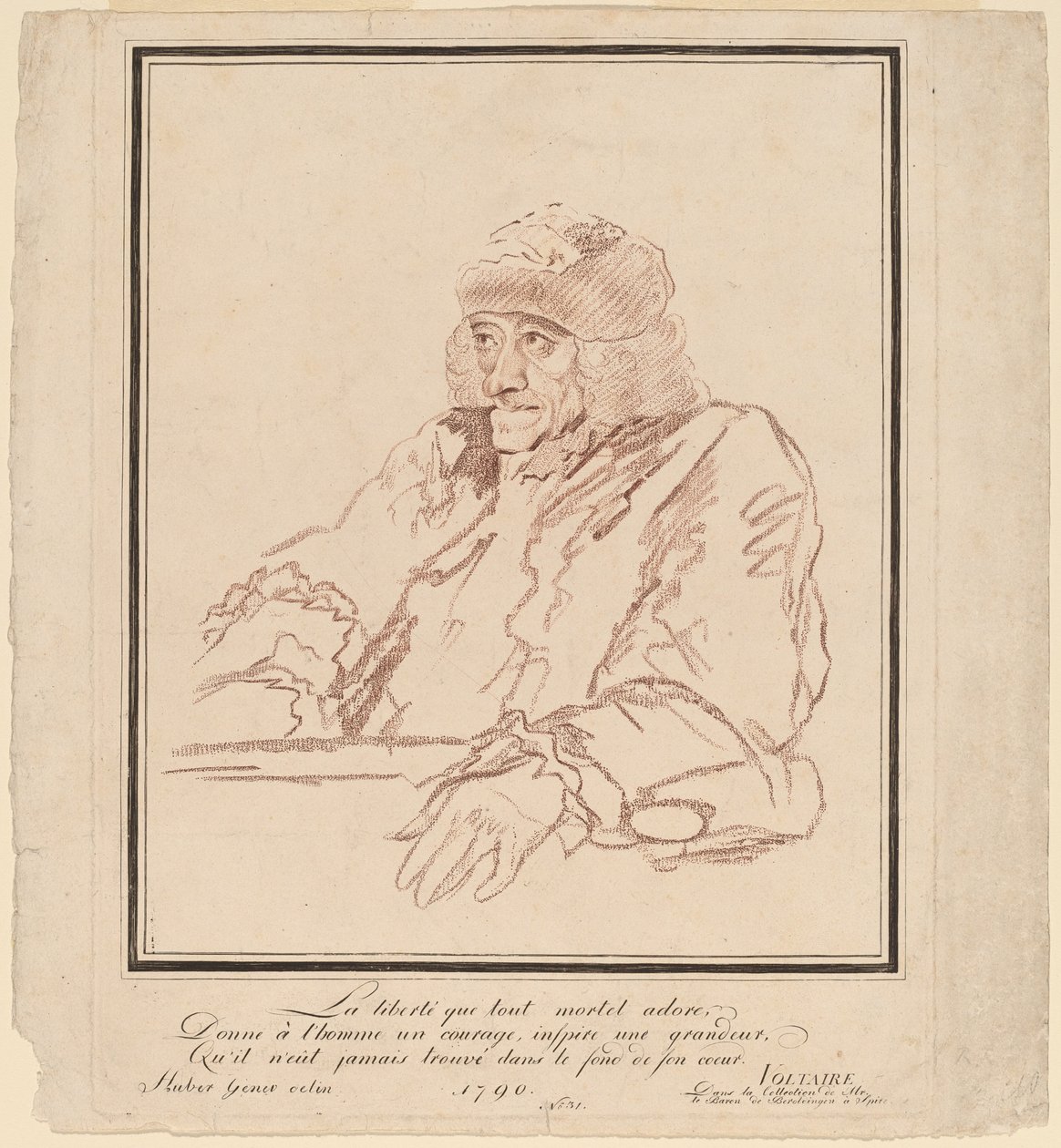 Voltaire - after Jean Huber