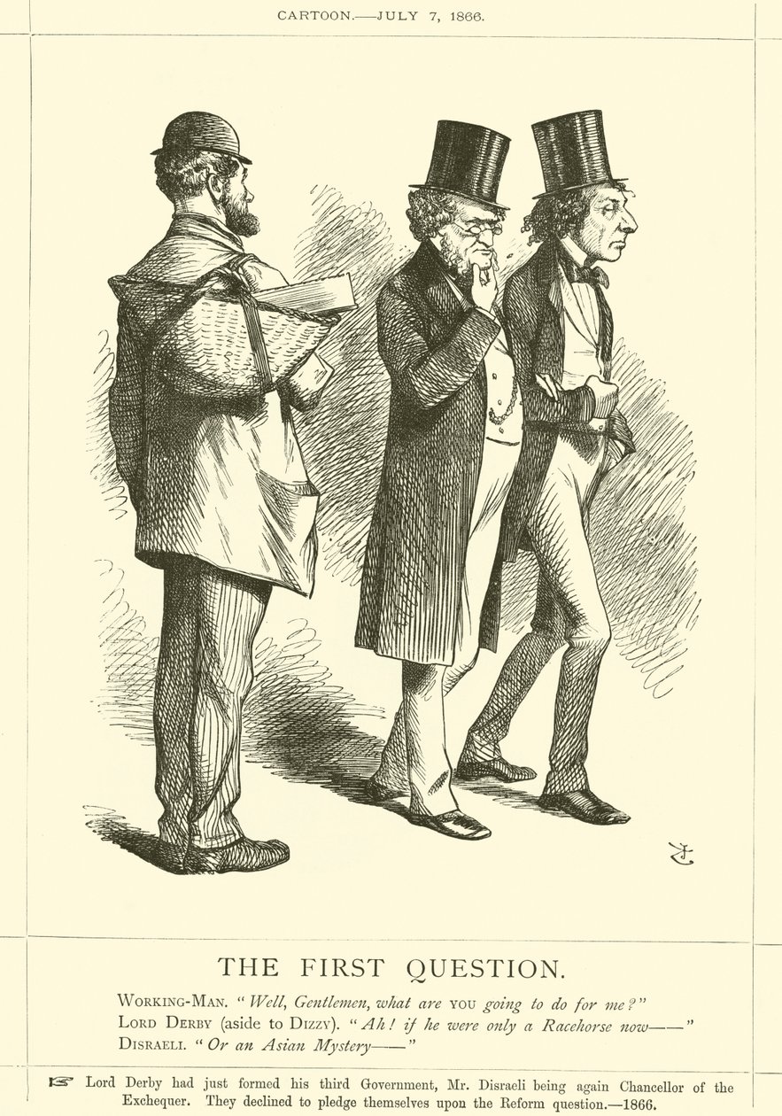 La première question - after John Tenniel