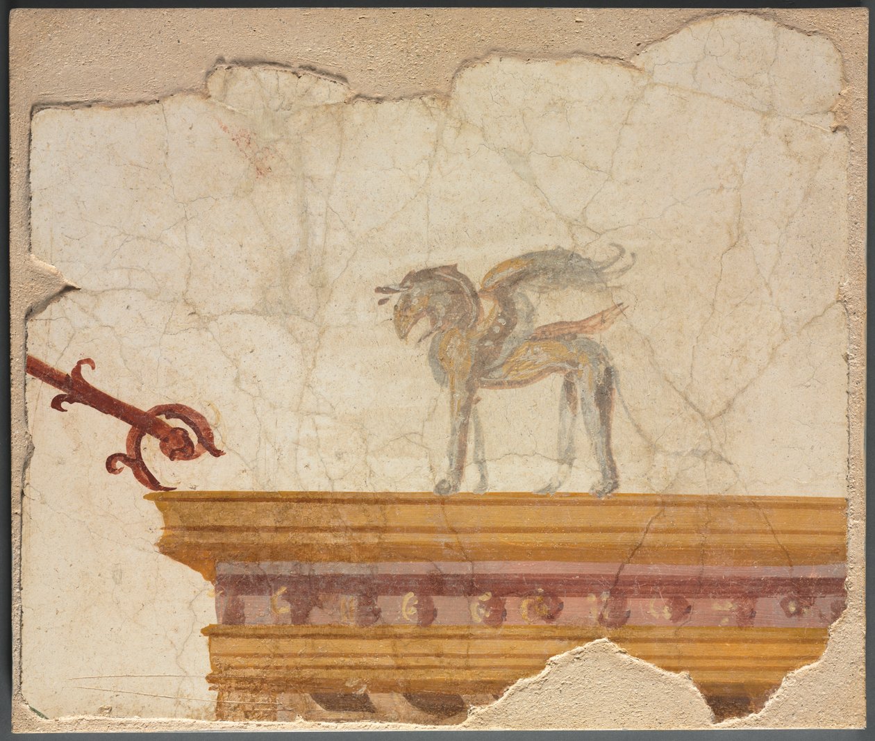 Griffin Atop Entablature - anonymous 