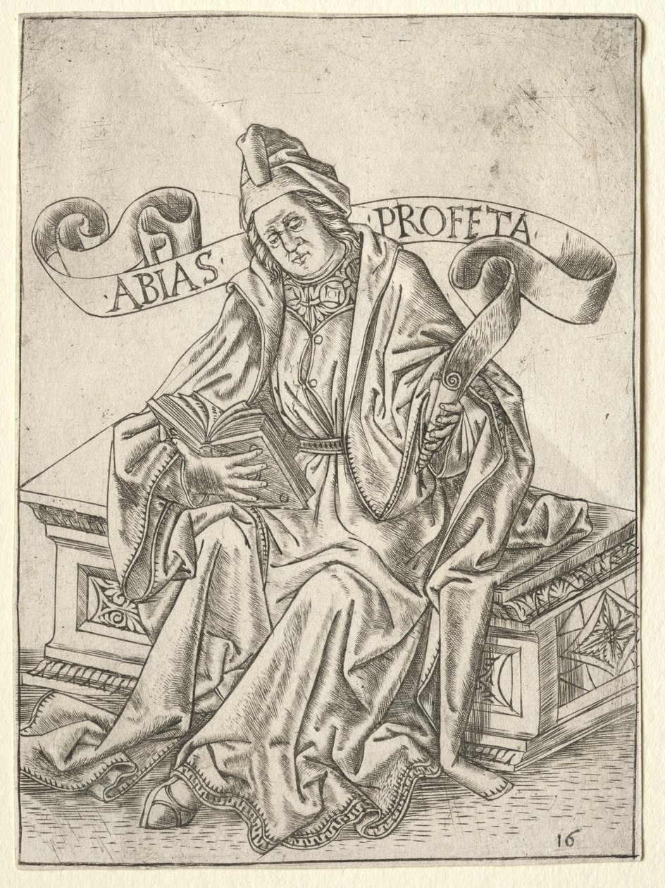 Les Prophètes : Abdias - attributed to Baccio Baldini