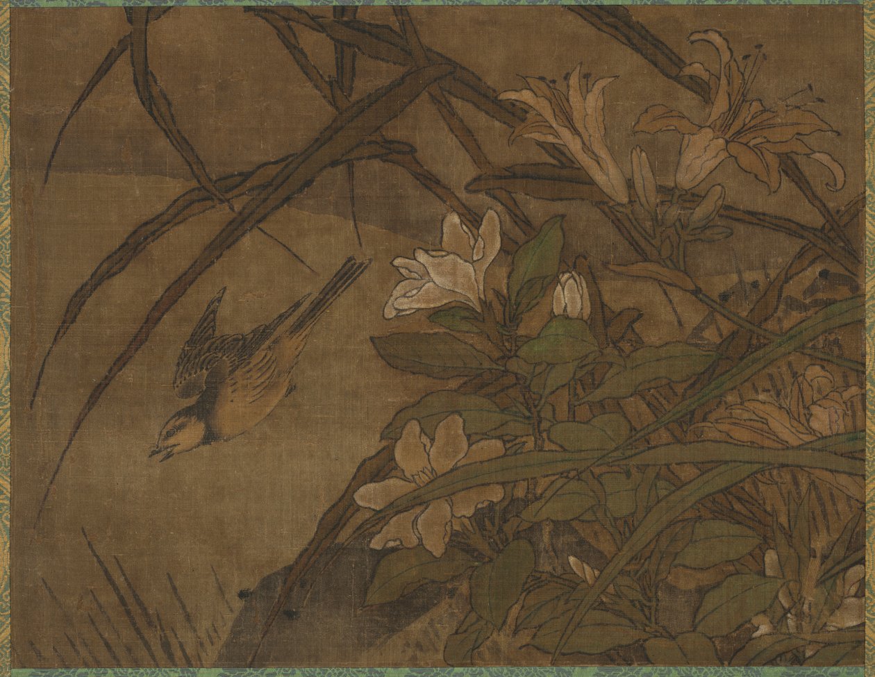 Oiseaux et fleurs - attributed to Sesshū Tōyō