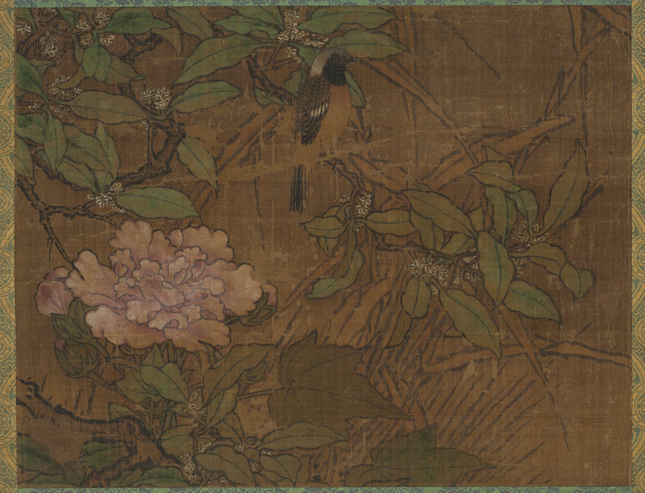 Oiseaux et fleurs - attributed to Sesshū Tōyō