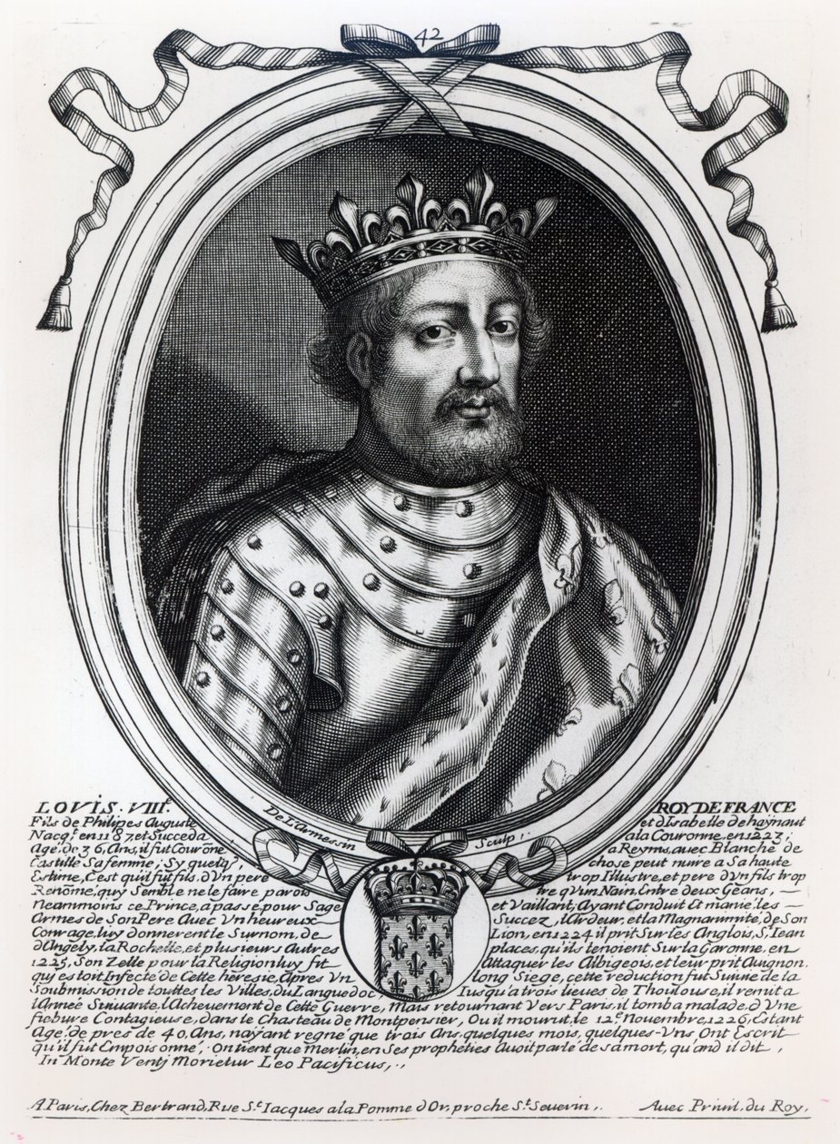 Louis VIII (1187-1226) Roi de France, de 