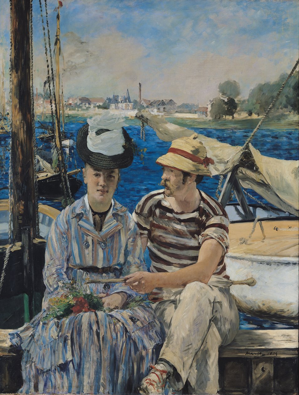 Argenteuil, 1874 - Édouard Manet
