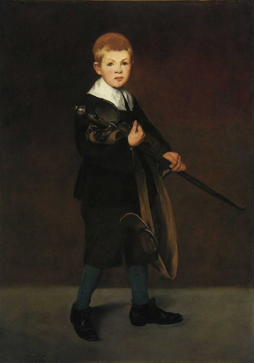 Garçon avec une épée - Édouard Manet