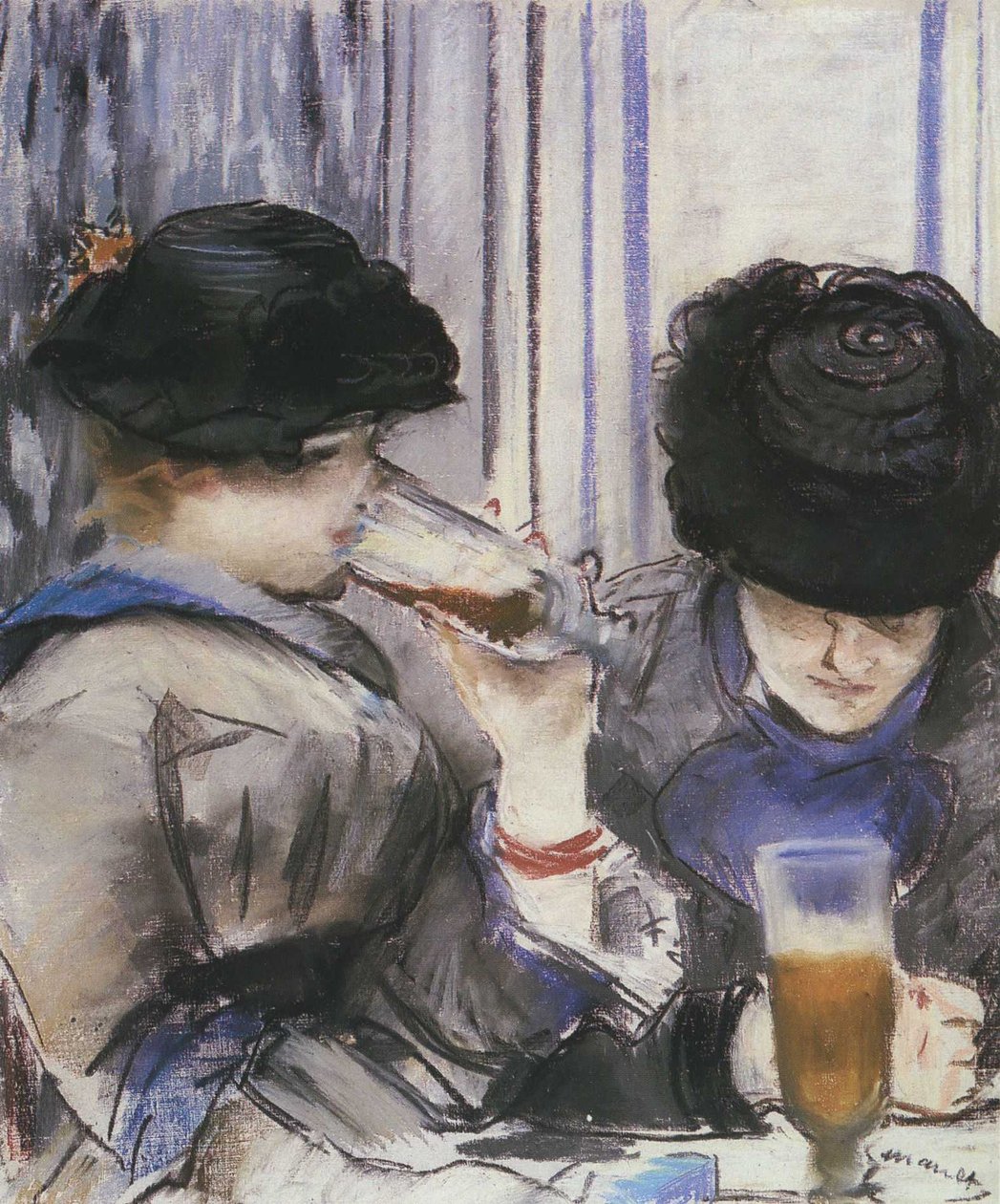 Buveuse de bocks - Édouard Manet