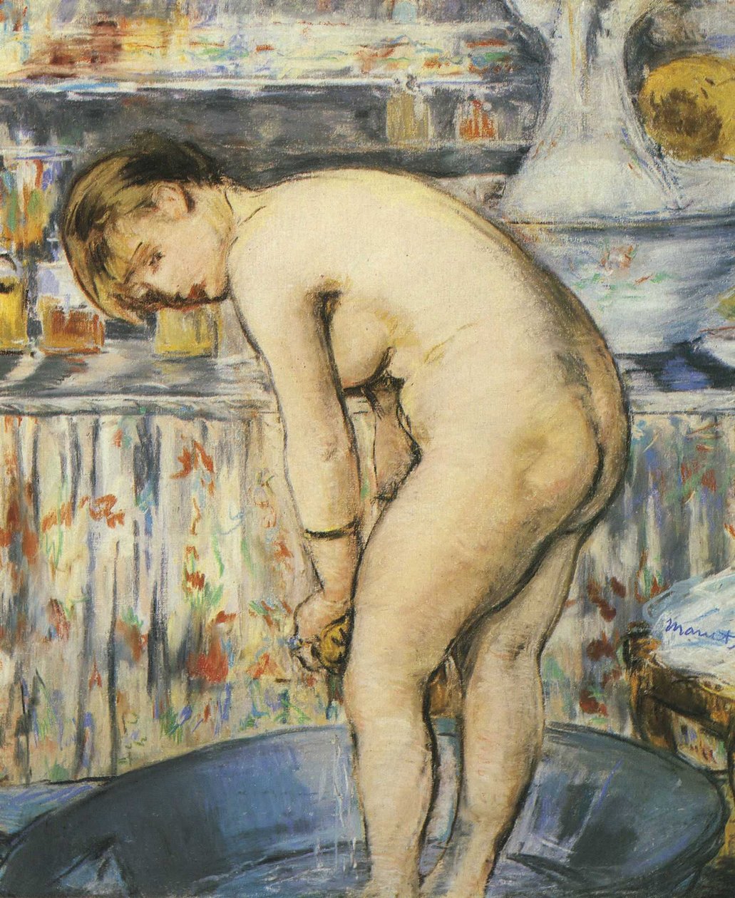 La toilette - Édouard Manet