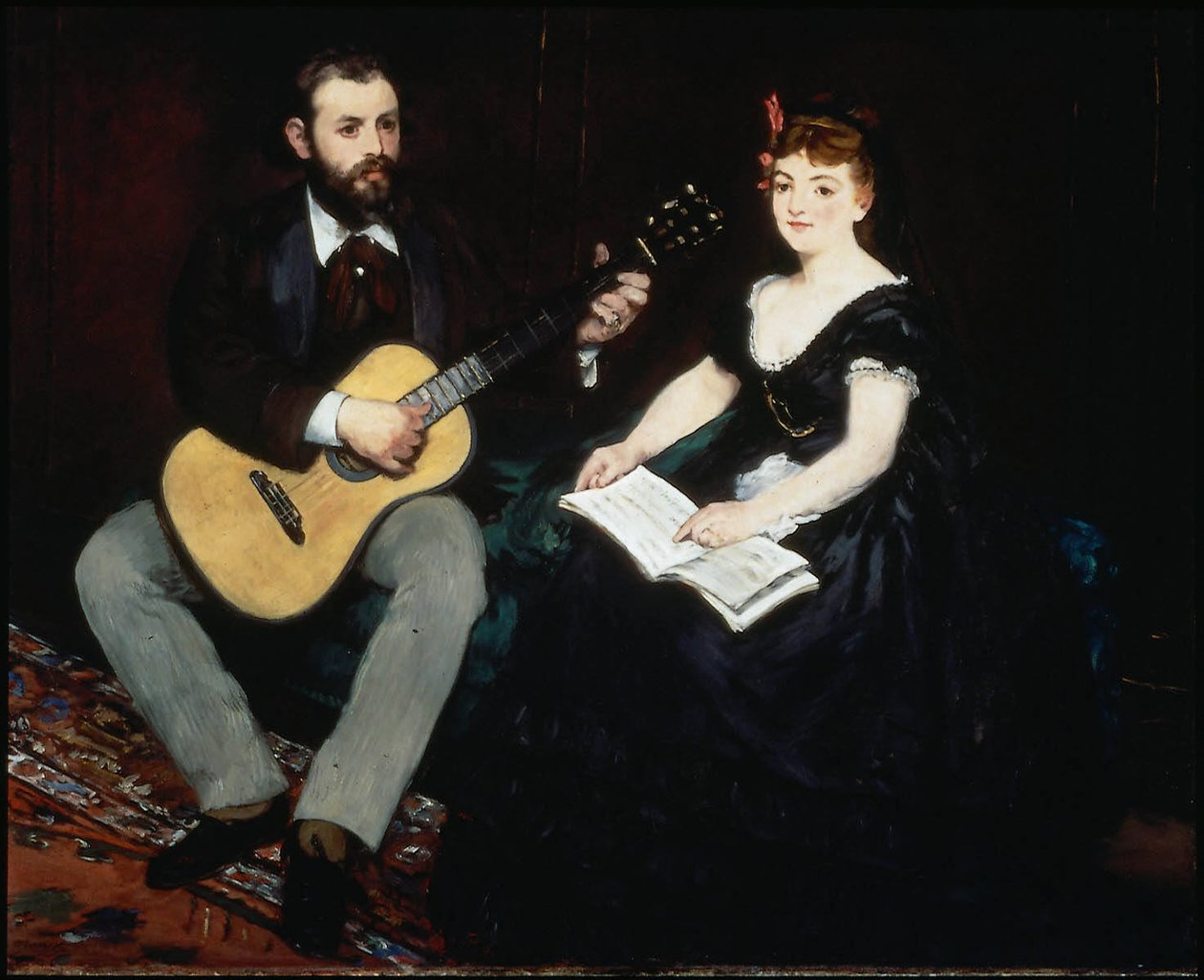 Leçon de musique - Édouard Manet